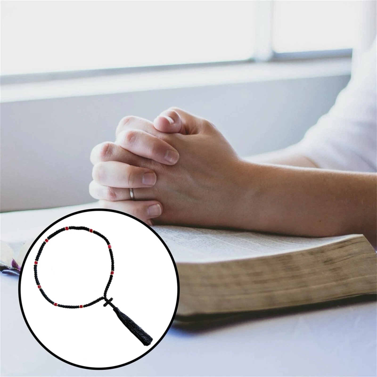 Prayer Beads Rope Bracelet