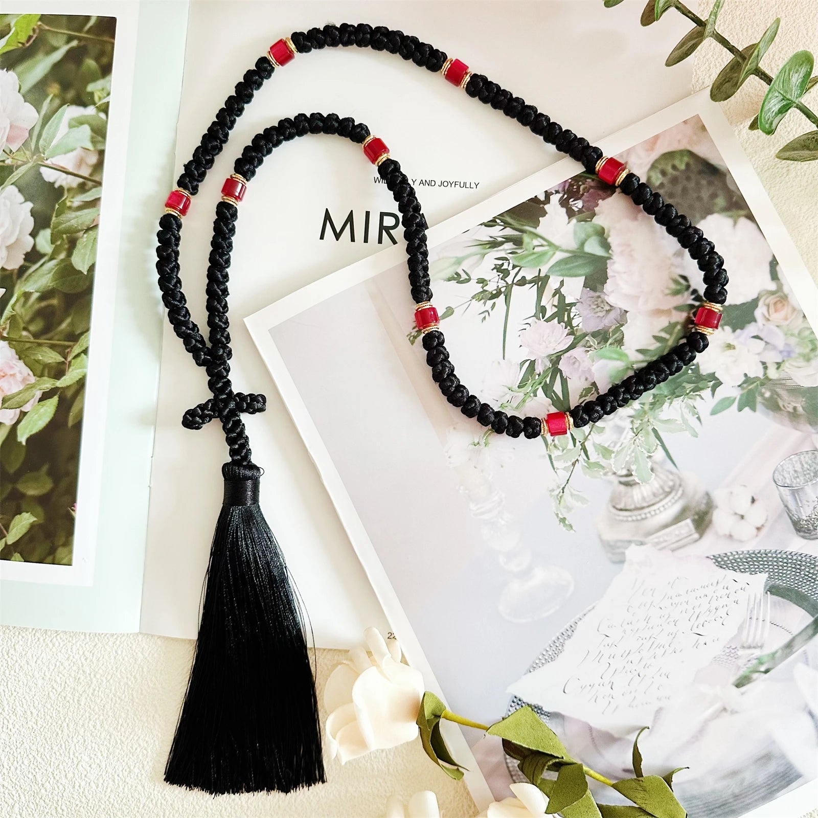 Prayer Beads Rope Bracelet