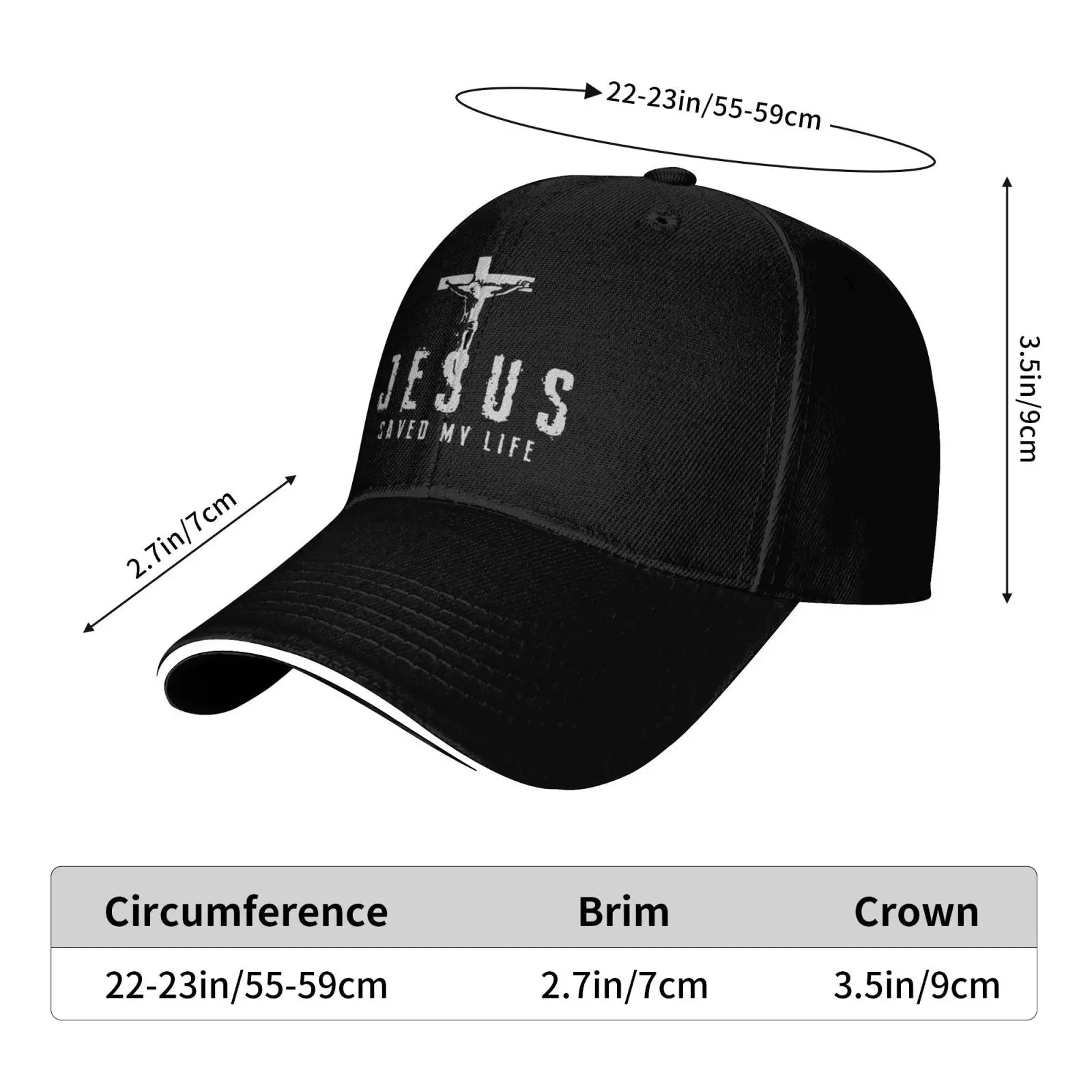 Jesus Cross Adjustable Snapback