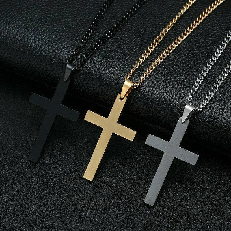 Virgin Mary Cross Necklace