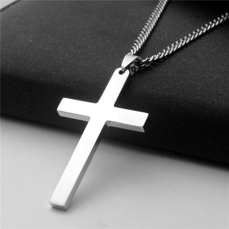 Virgin Mary Cross Necklace