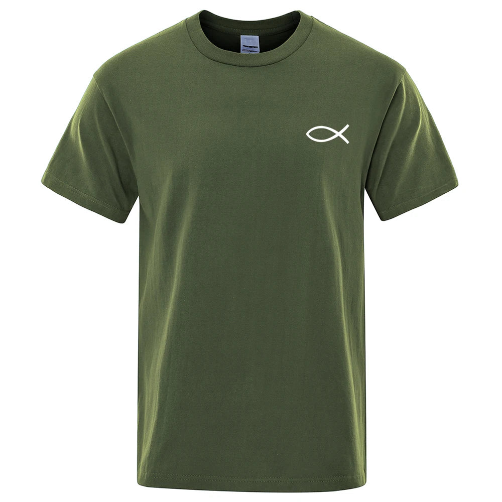 Christian Fish Symbol Tee