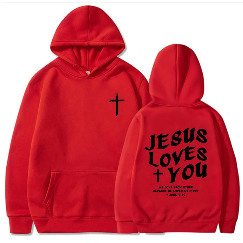 Jesus Loves You Hoodie