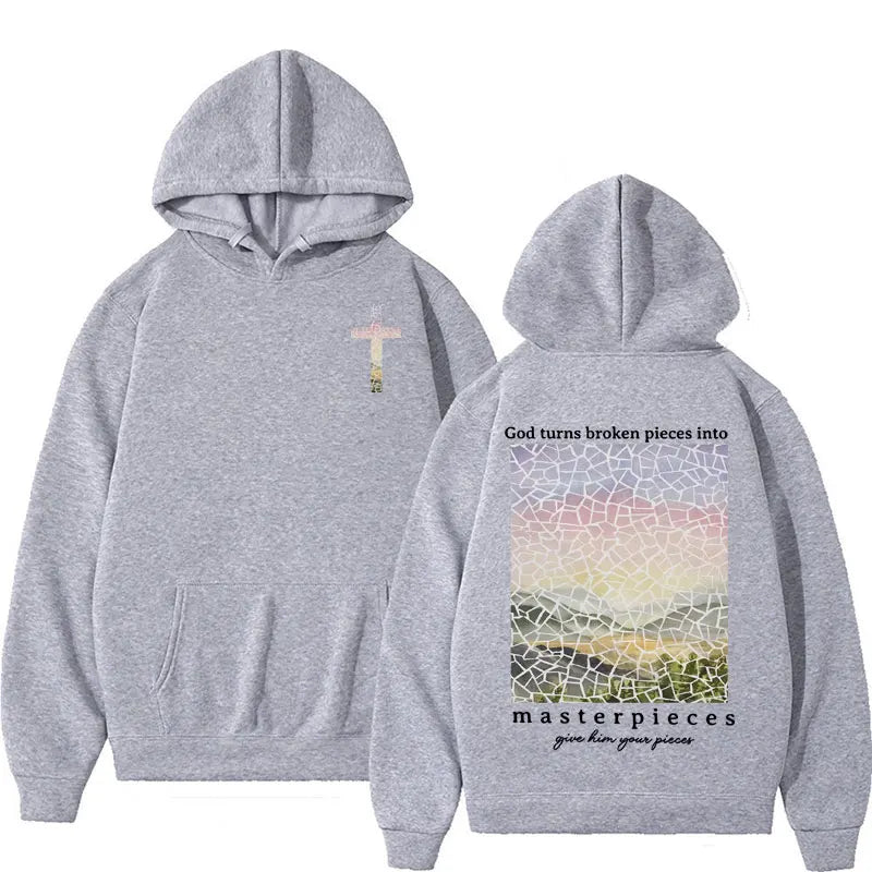 Bible Verse Cotton Hoodie