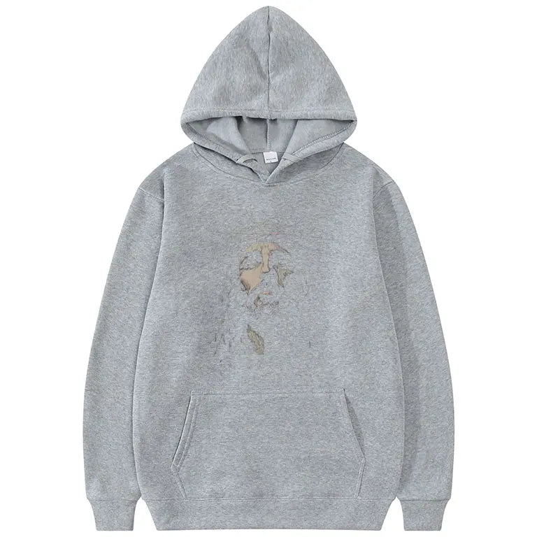 Vintage Jesus Face Hoodie