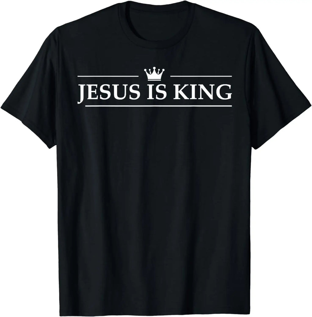 Jesus Is King Crown Tee