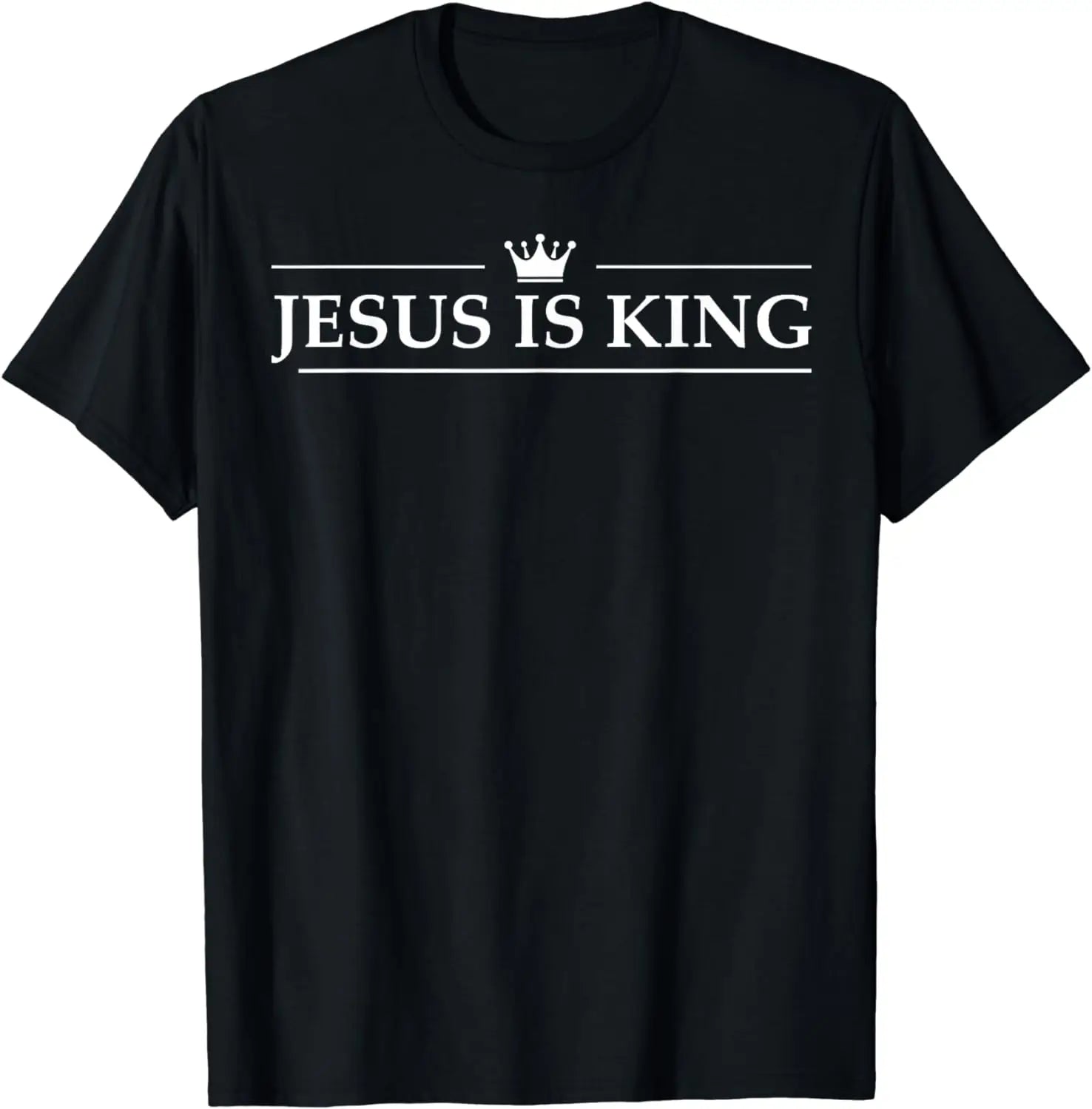 Jesus Is King Crown Tee
