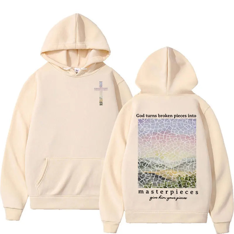 Bible Verse Cotton Hoodie