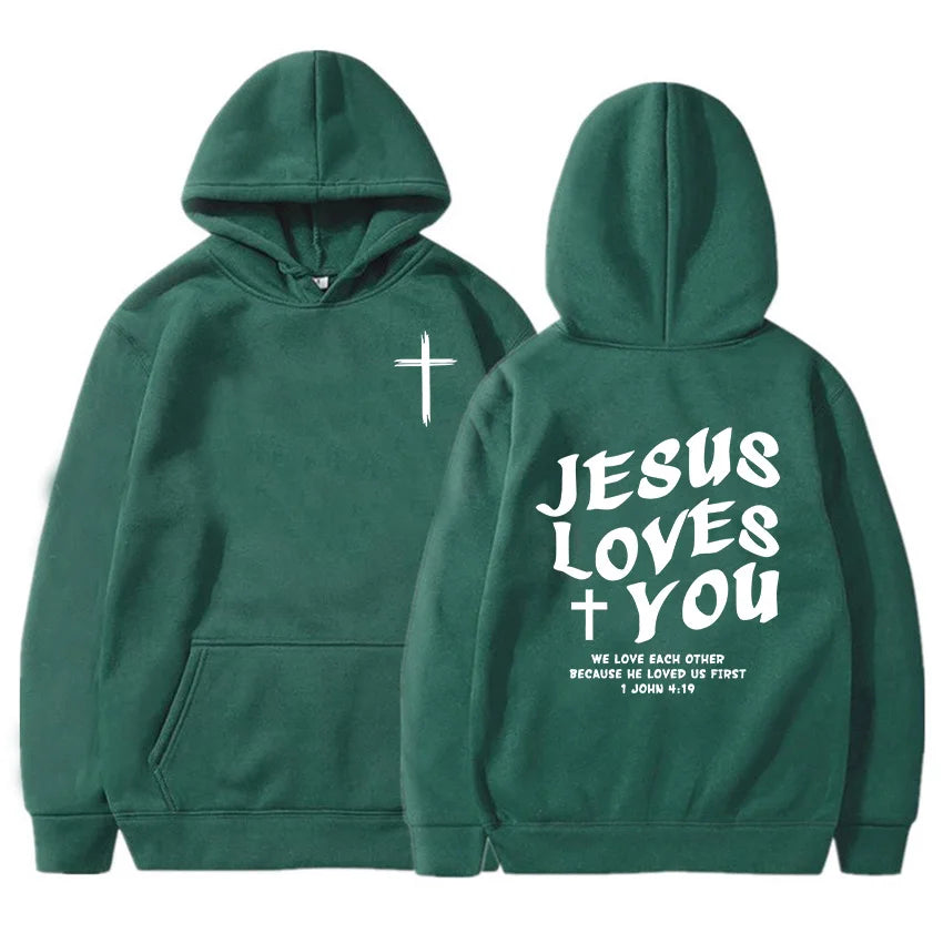 Jesus Loves You Hoodie