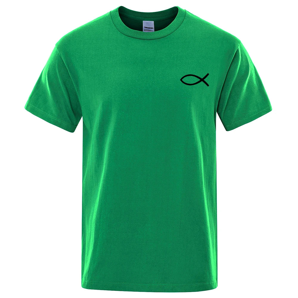 Christian Fish Symbol Tee