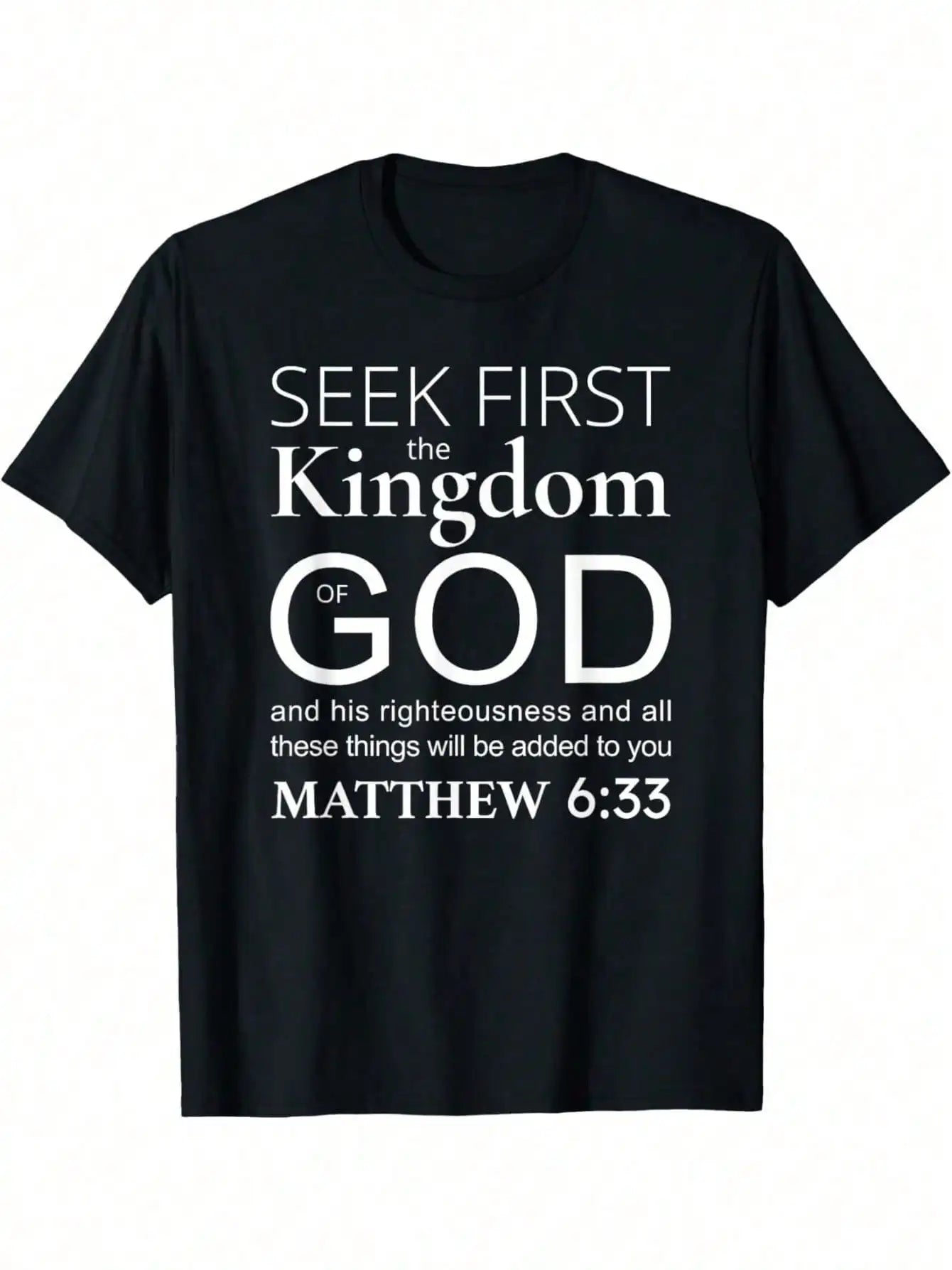 Strong & Courageous Bible Tee