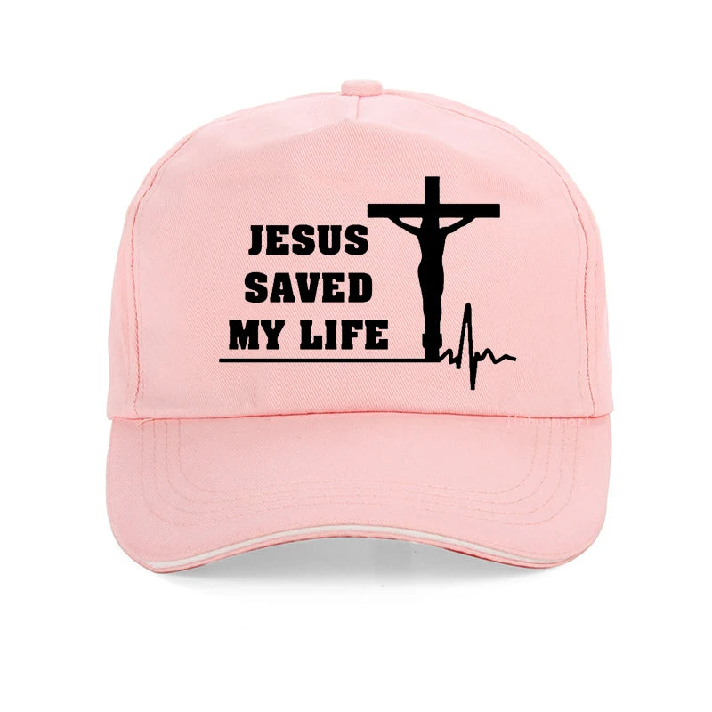Jesus Saved My Life Baseball Cap