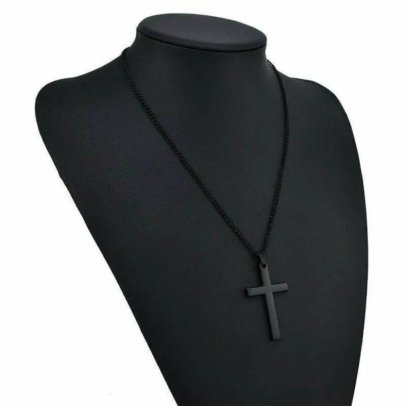 Virgin Mary Cross Necklace