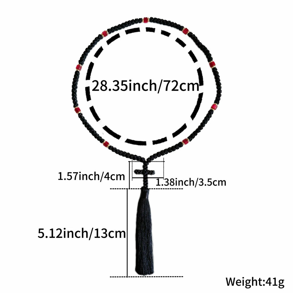 Prayer Beads Rope Bracelet