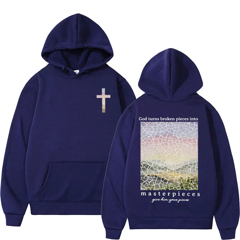 Bible Verse Cotton Hoodie