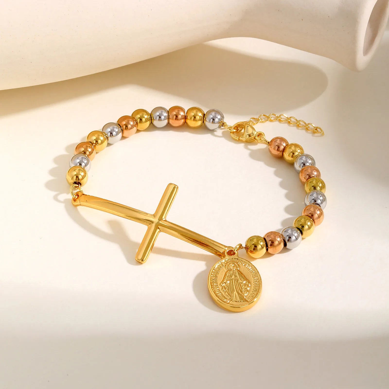 Women’s Cross Stretch Bracelet