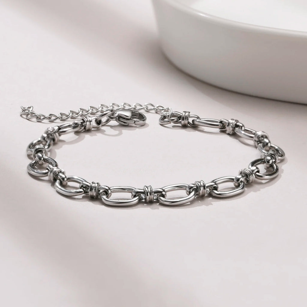 Stainless Steel Cross Bracelet
