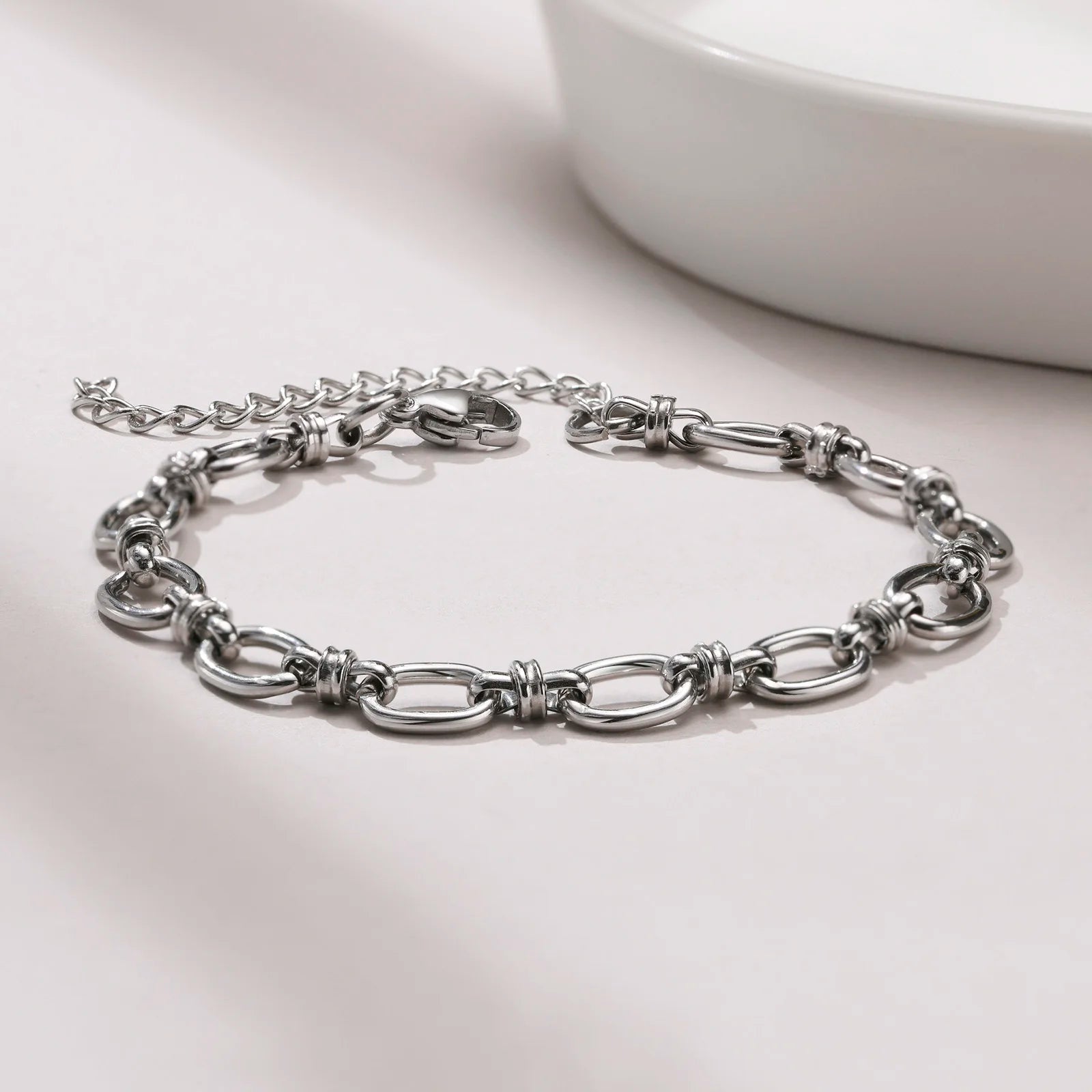 Stainless Steel Cross Bracelet
