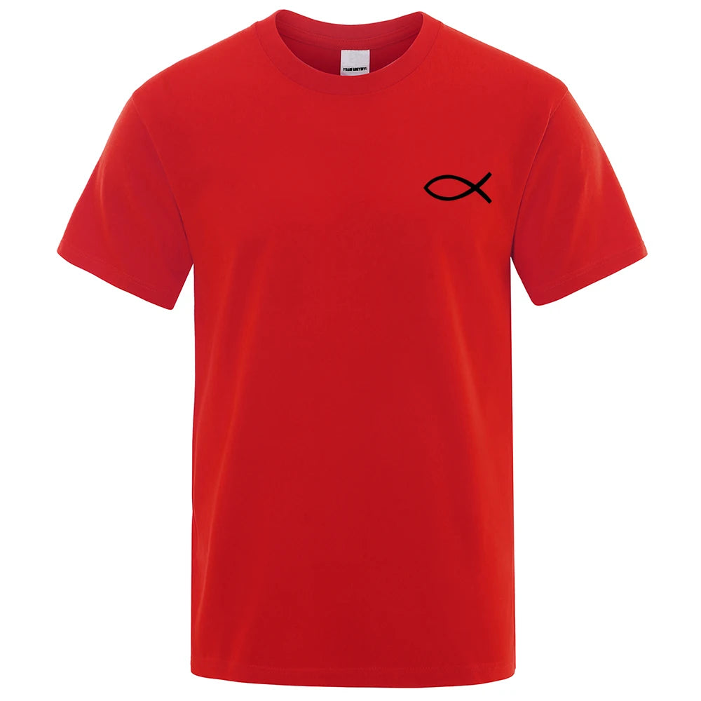 Christian Fish Symbol Tee