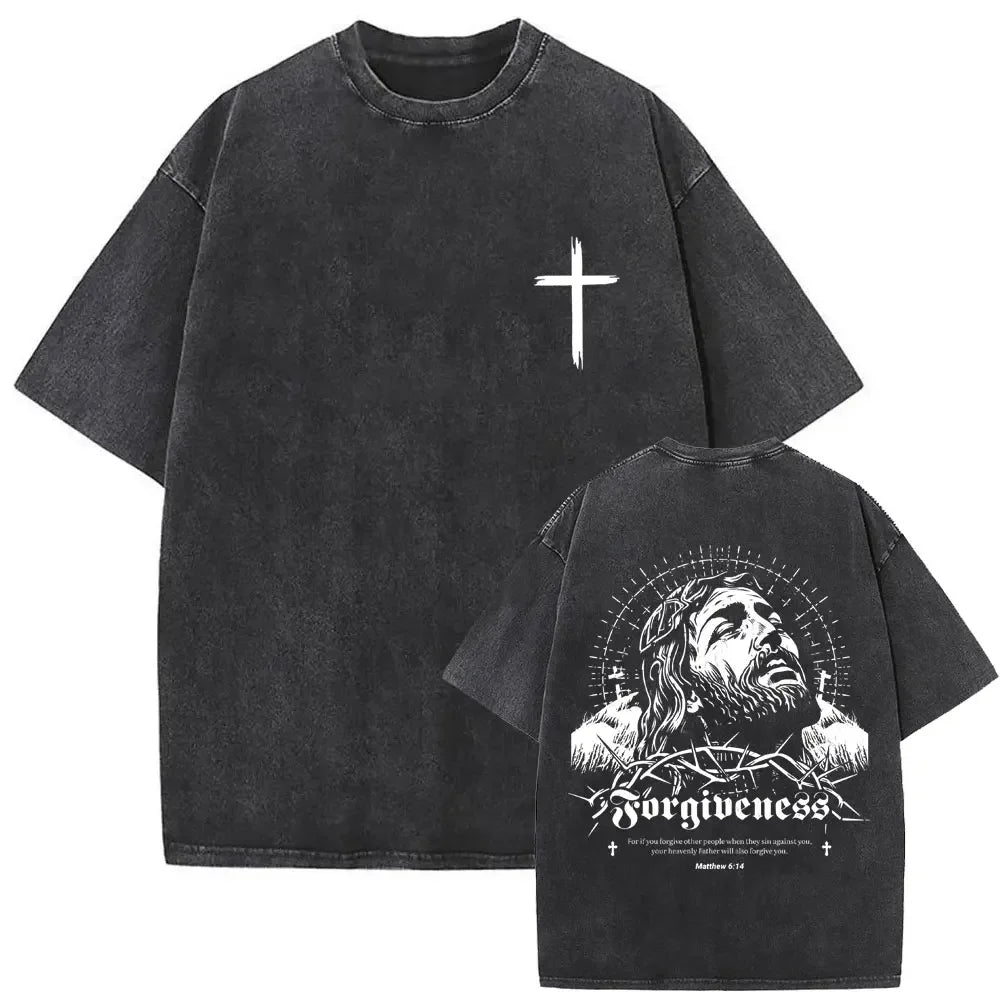 Gothic Rock Jesus Graphic Tee