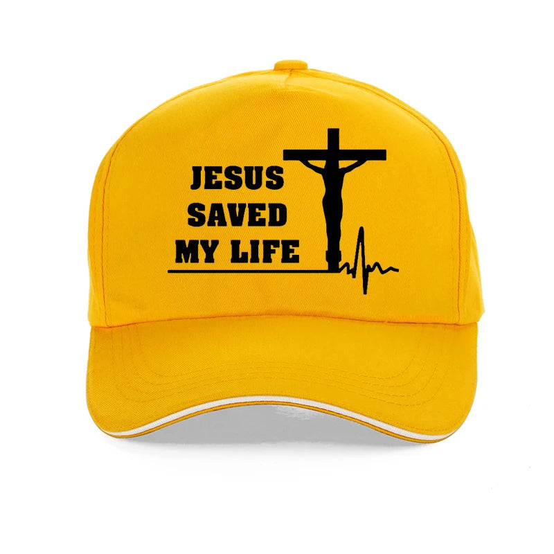 Jesus Saved My Life Baseball Cap