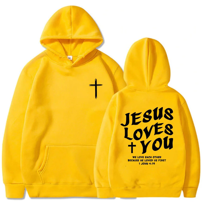 Jesus Loves You Hoodie