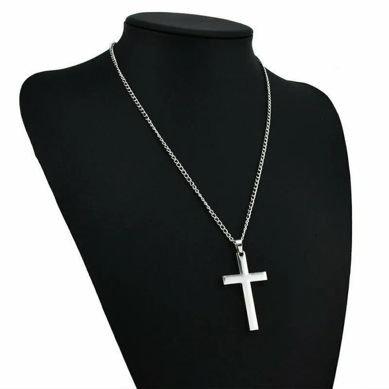 Virgin Mary Cross Necklace