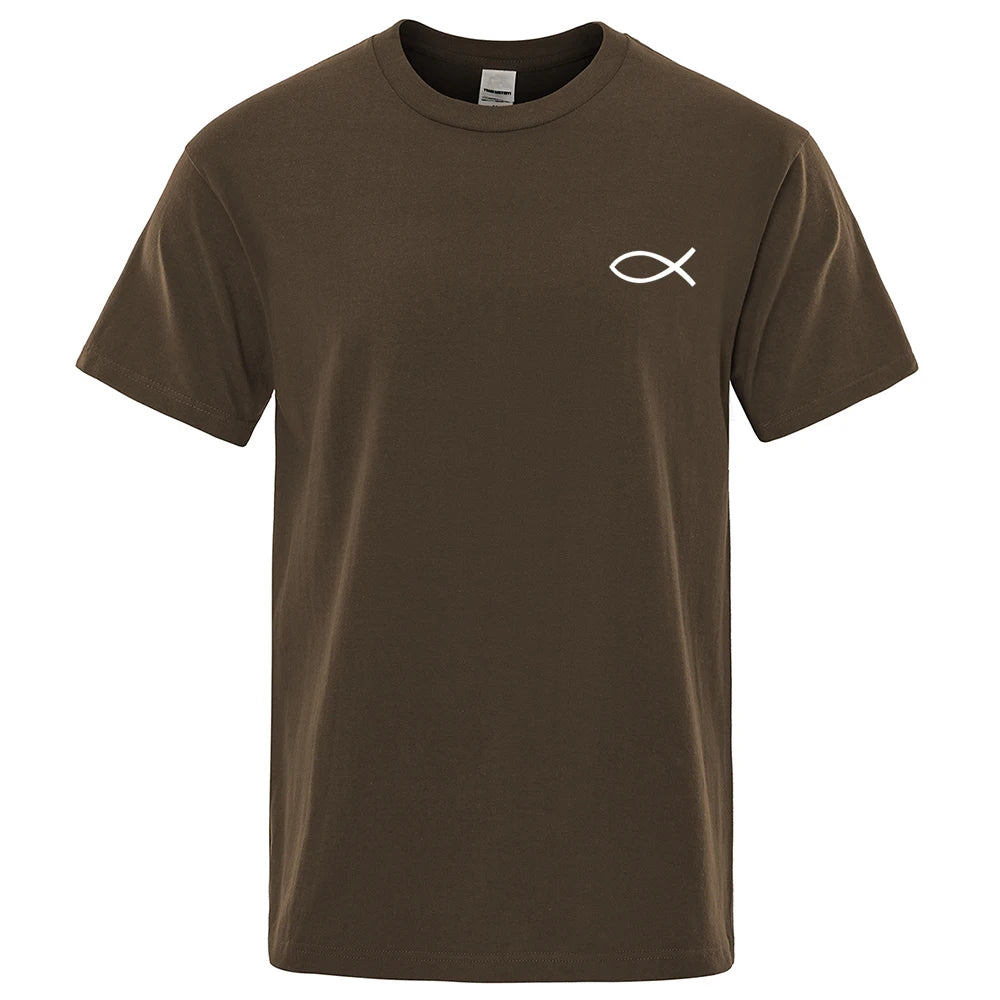 Christian Fish Symbol Tee