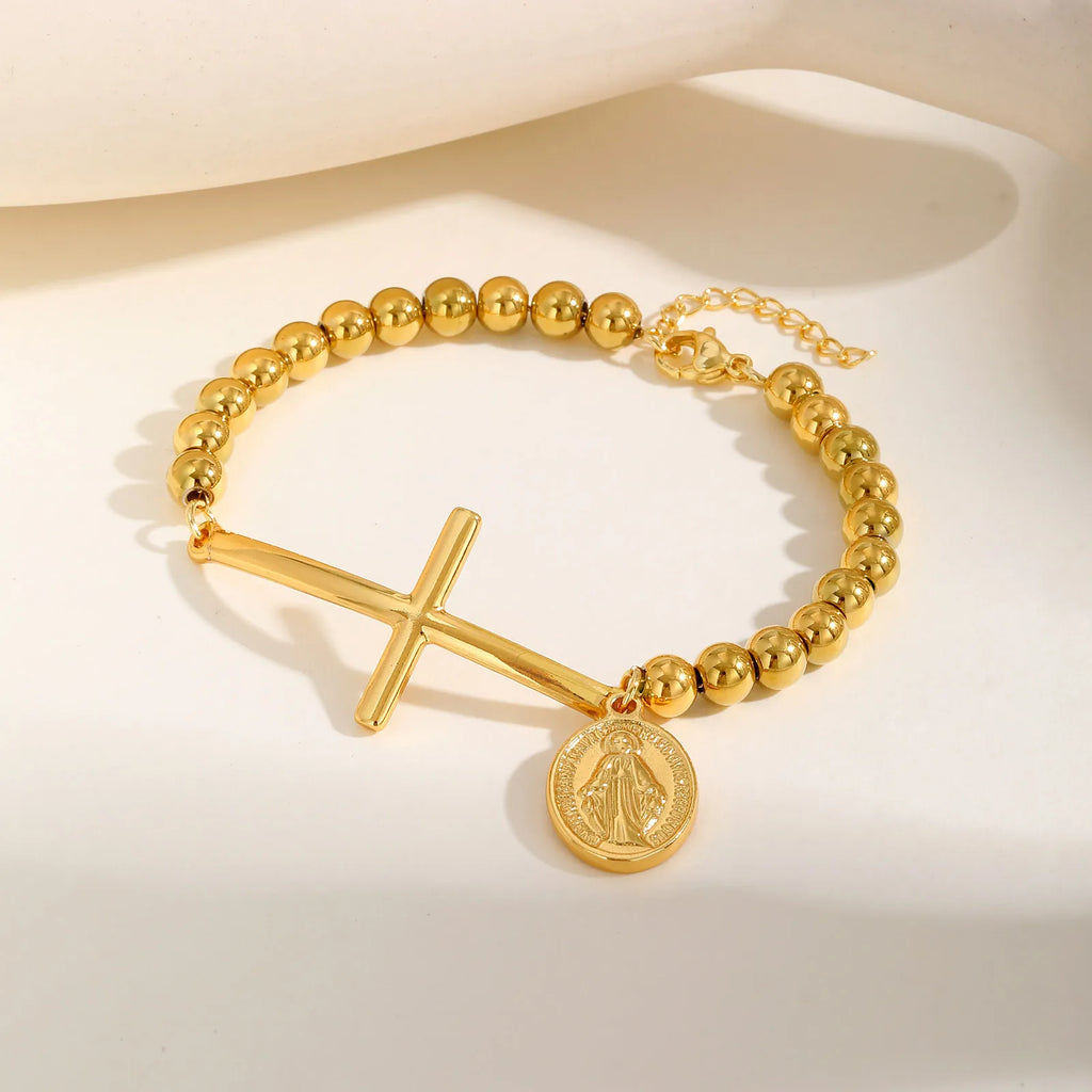Women’s Cross Stretch Bracelet