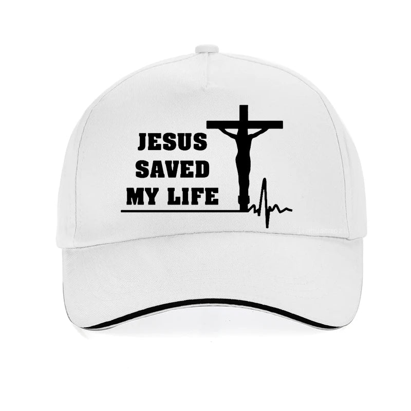 Jesus Saved My Life Baseball Cap
