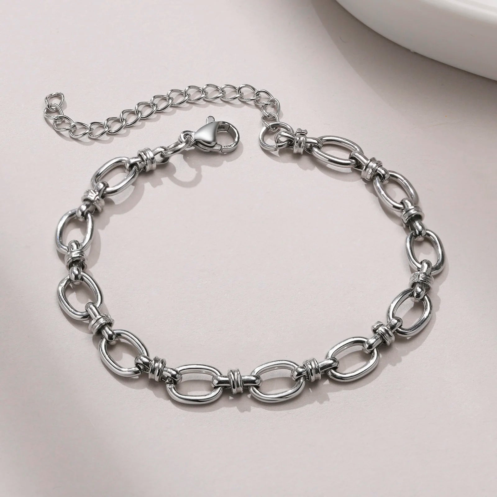 Stainless Steel Cross Bracelet