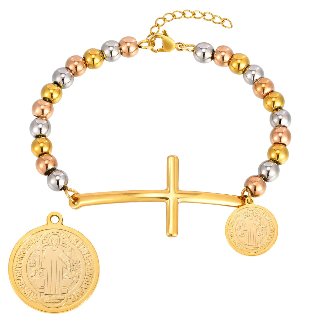 Women’s Cross Stretch Bracelet