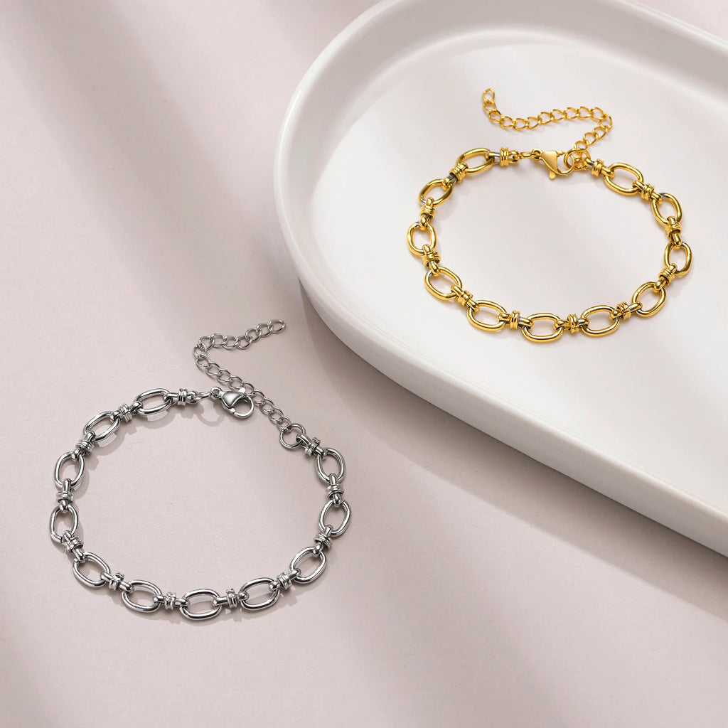 Stainless Steel Cross Bracelet