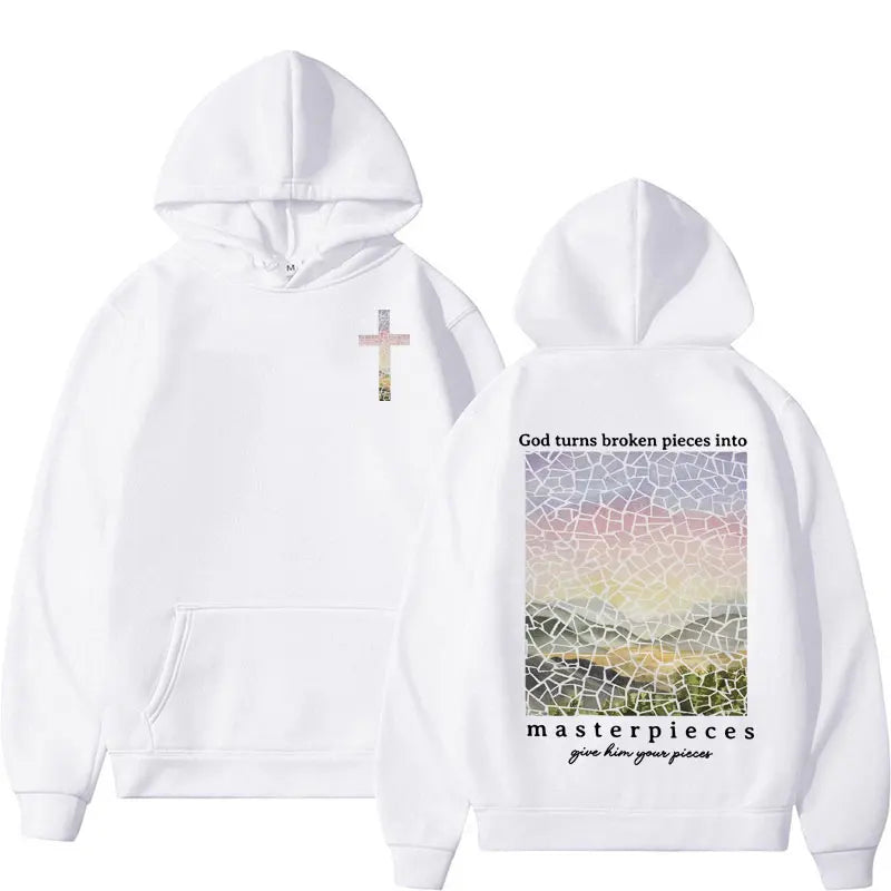 Bible Verse Cotton Hoodie