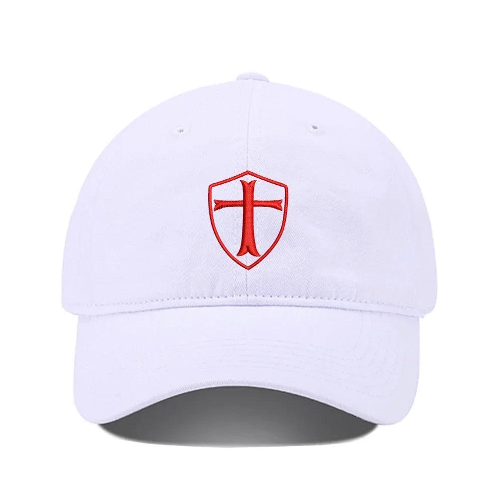 Templar Shield Embroidered Cap