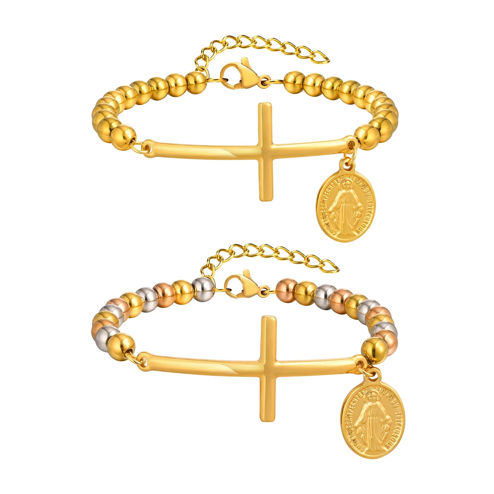 Women’s Cross Stretch Bracelet