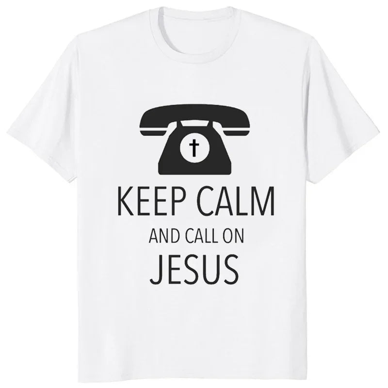 Jesus Incoming Call Meme Tee