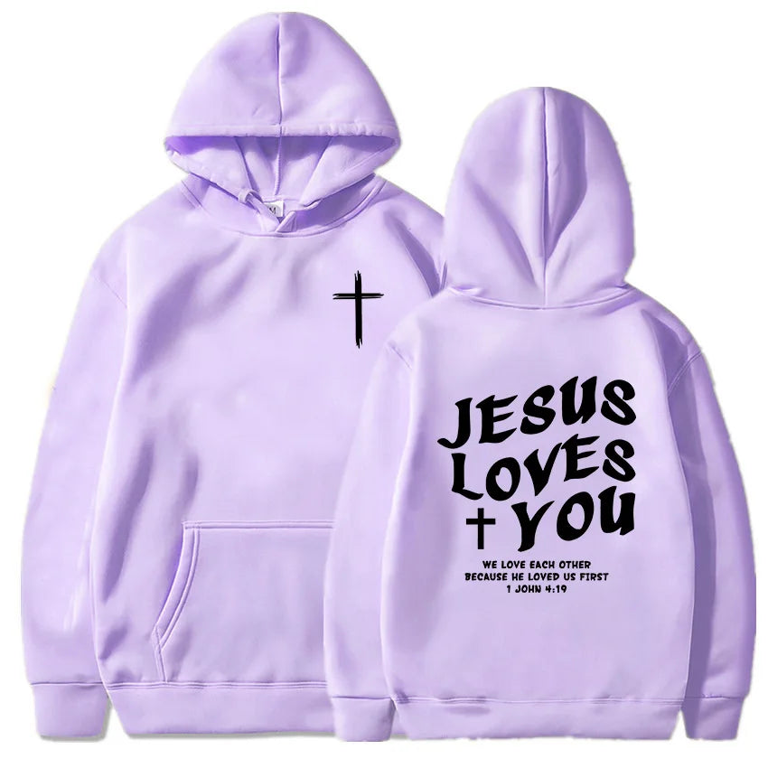 Jesus Loves You Hoodie