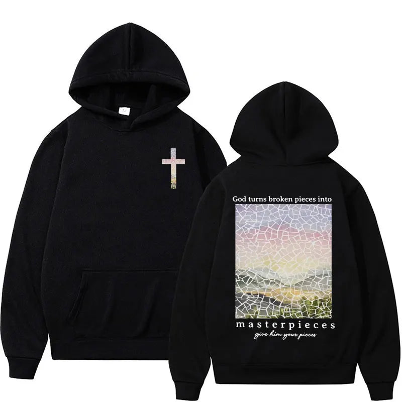 Bible Verse Cotton Hoodie
