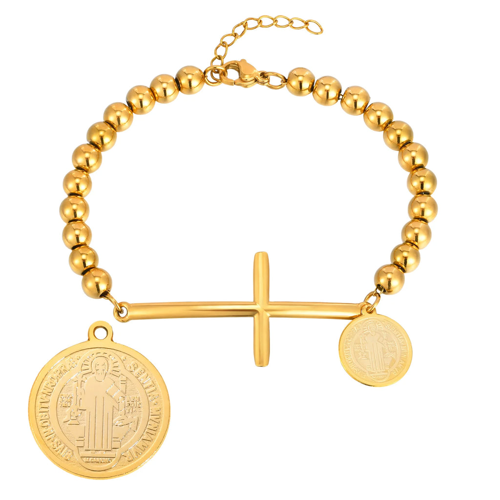 Women’s Cross Stretch Bracelet