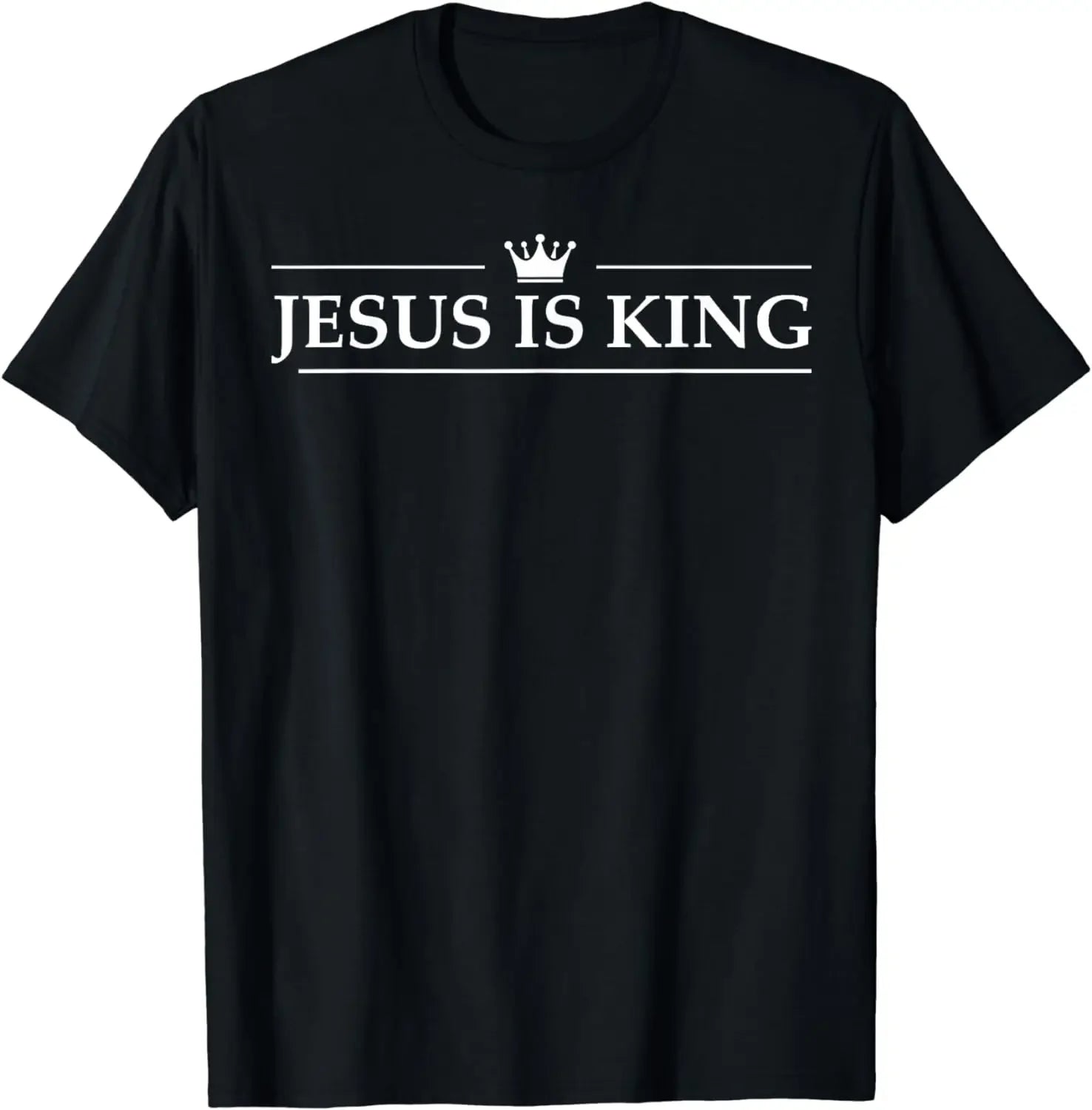 Jesus Is King Crown Tee
