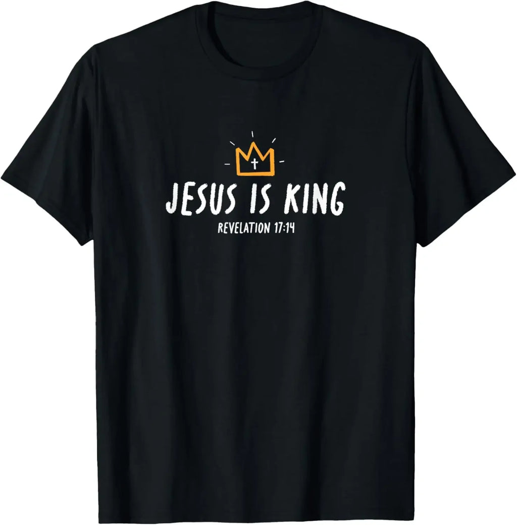 Jesus Is King Crown Tee