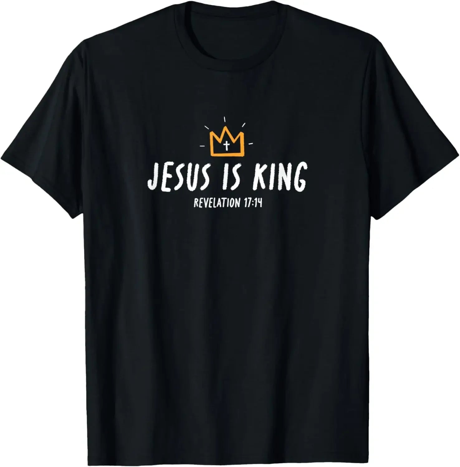 Jesus Is King Crown Tee
