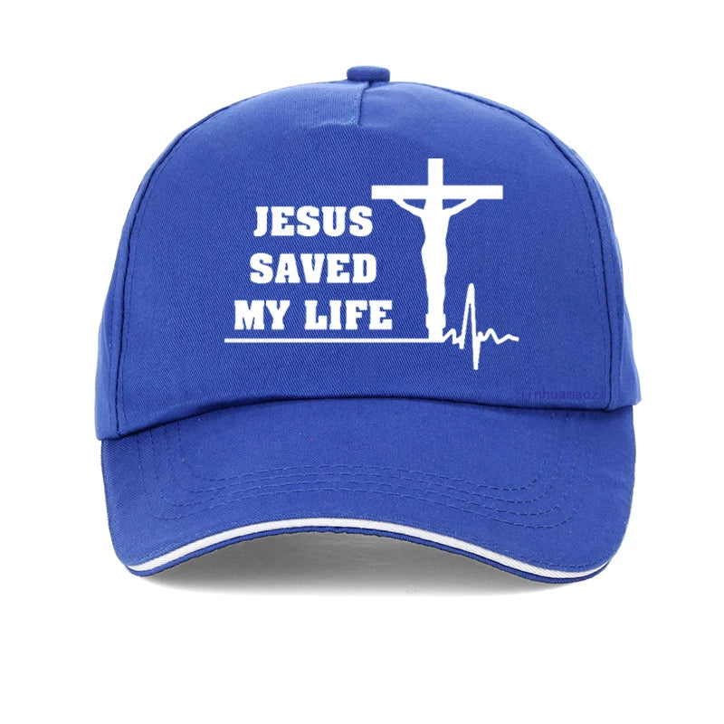 Jesus Saved My Life Baseball Cap