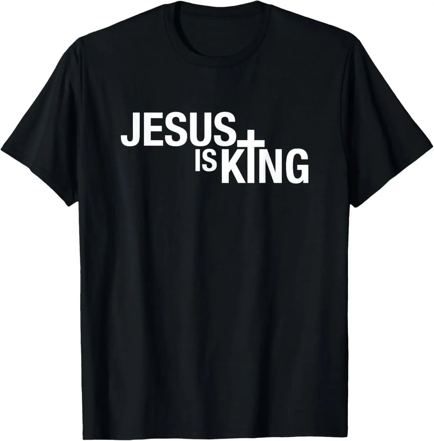 Jesus Is King Crown Tee