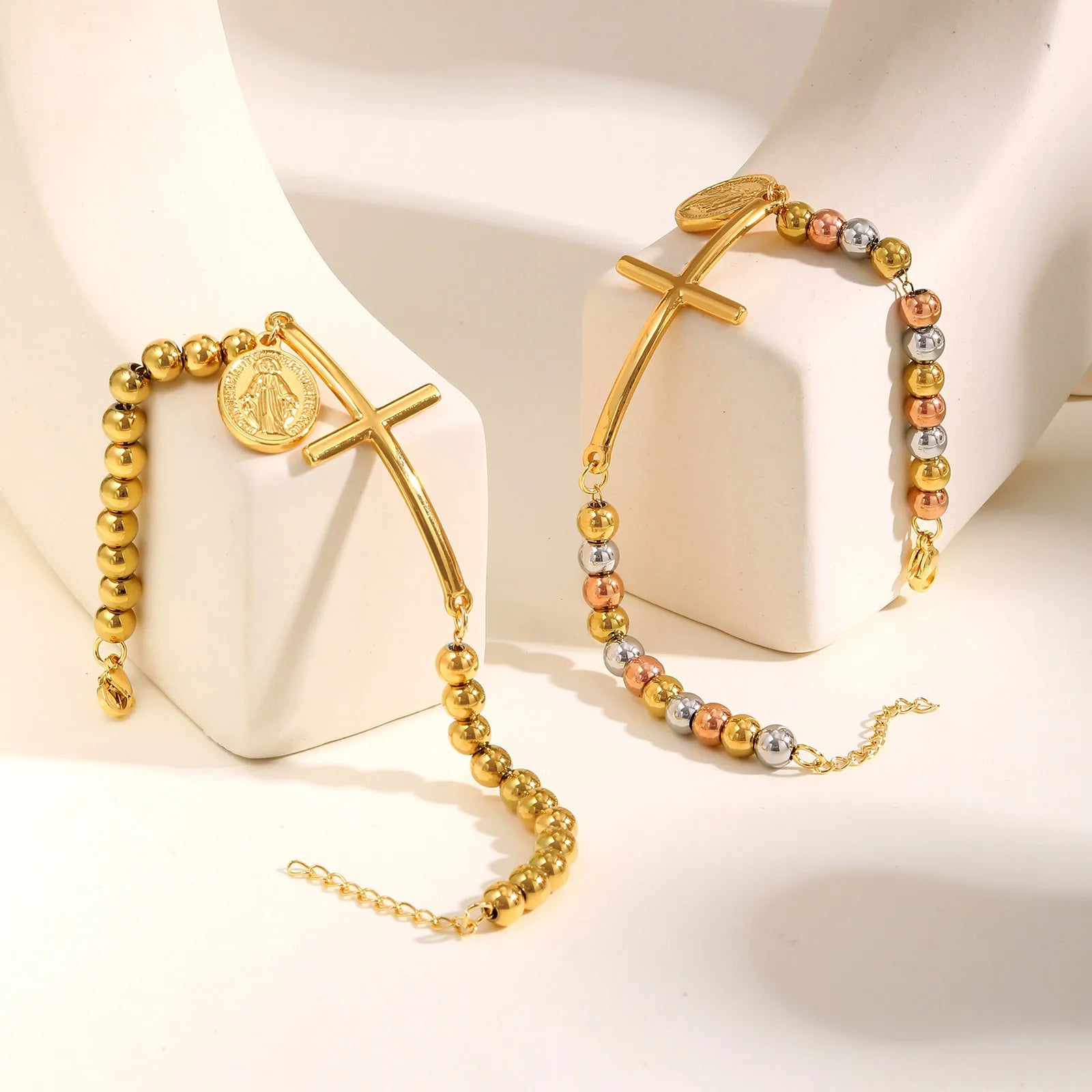 Women’s Cross Stretch Bracelet