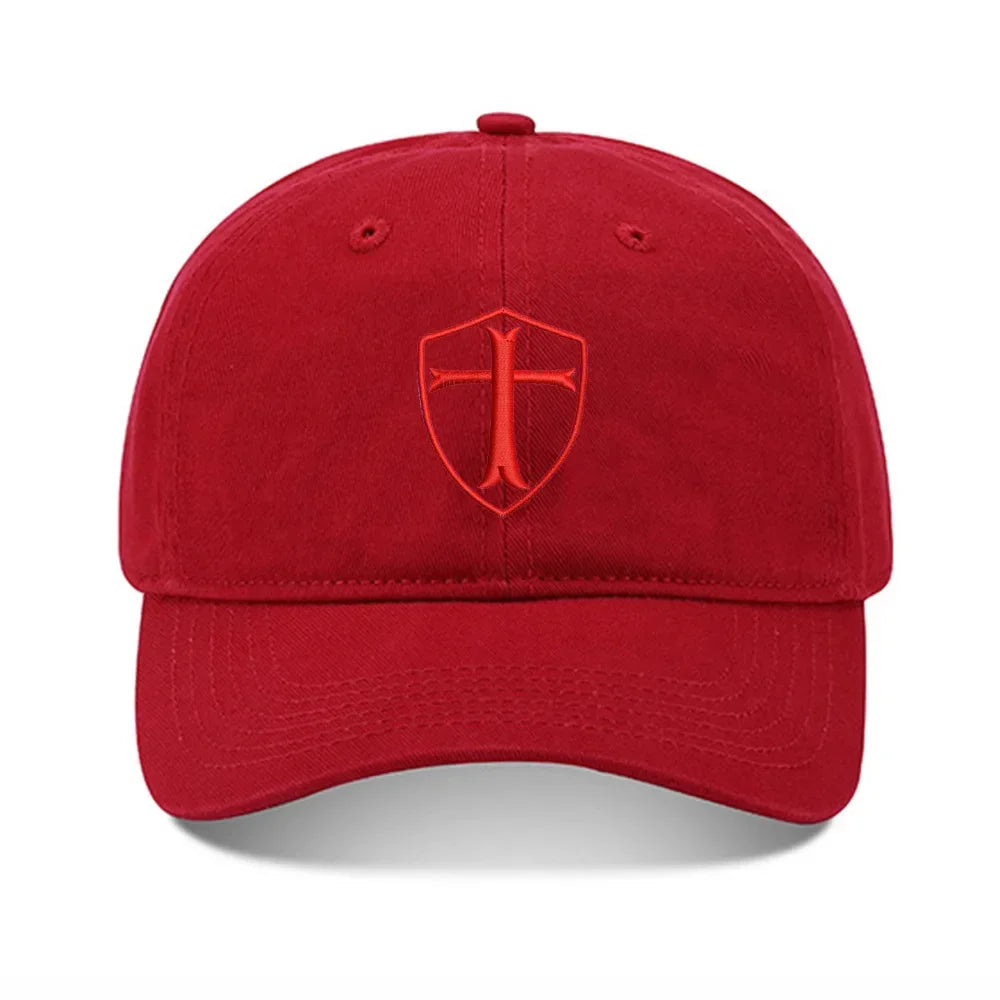 Templar Shield Embroidered Cap
