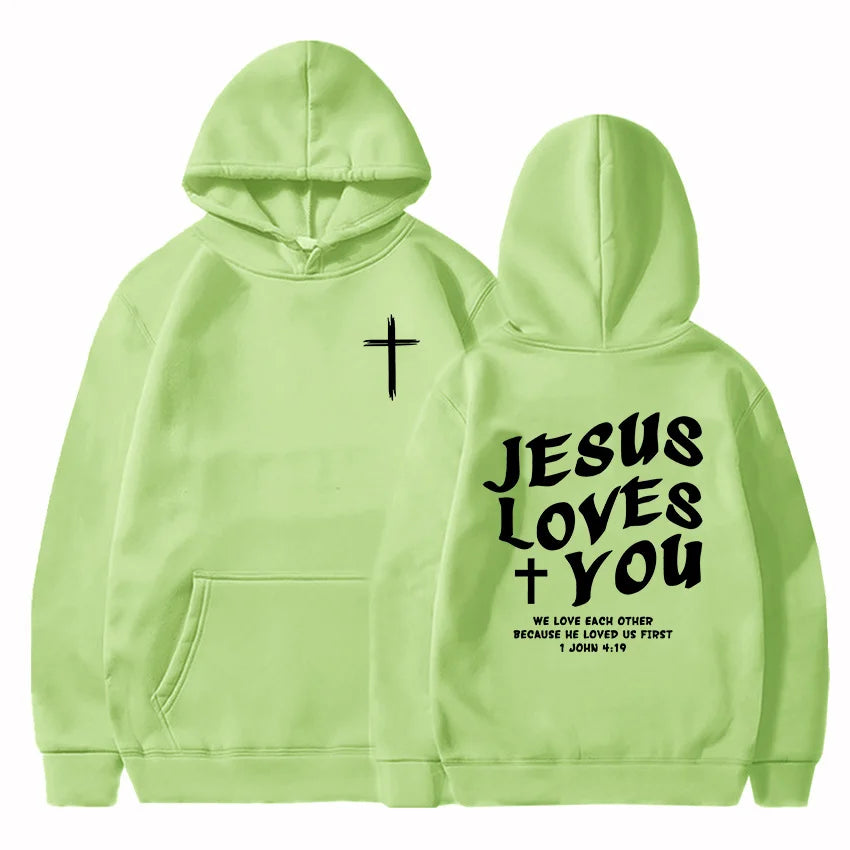 Jesus Loves You Hoodie